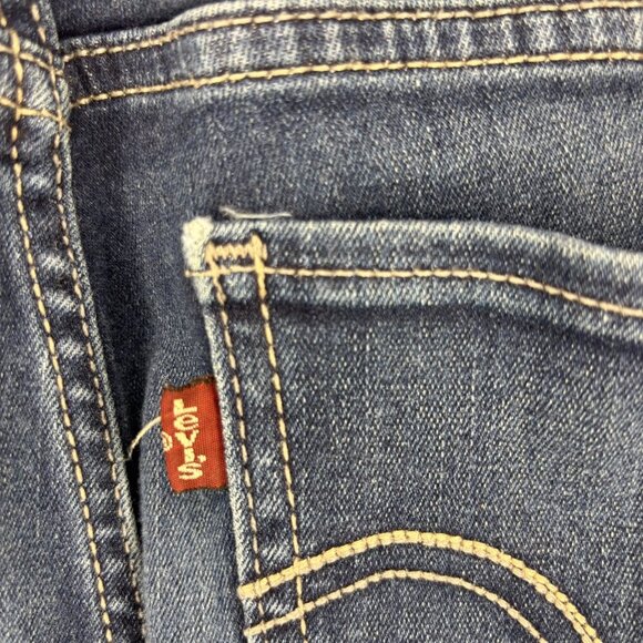 LEVI'S Legging Denim 5 Pocket Juniors 9 W29 L32 Stretch - Picture 8 of 11